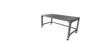 Flexible table for cobots